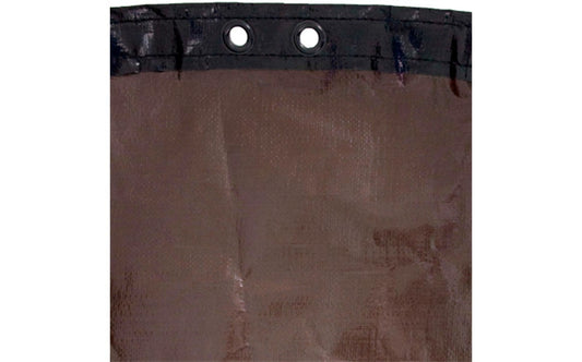 PoolTux BB0028 32' Brown/Black Round Bound Ultra Premium Winter Cover for 28' Round Above Ground Pool