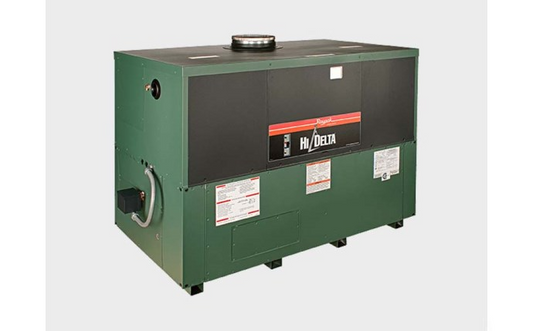 Front view of Raypak Hi Delta 1262C heater