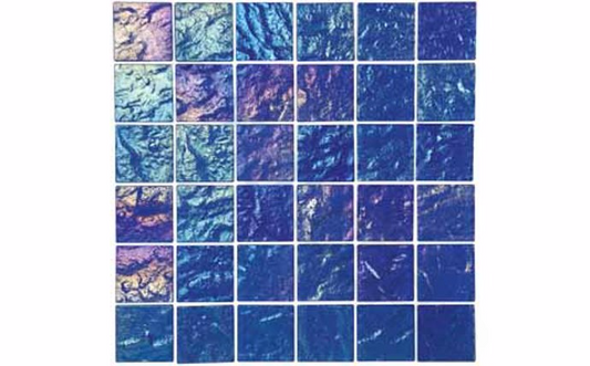 NPT Lightwaves Collection Blue Tile 2" x 2" LWV-BLUE2X2