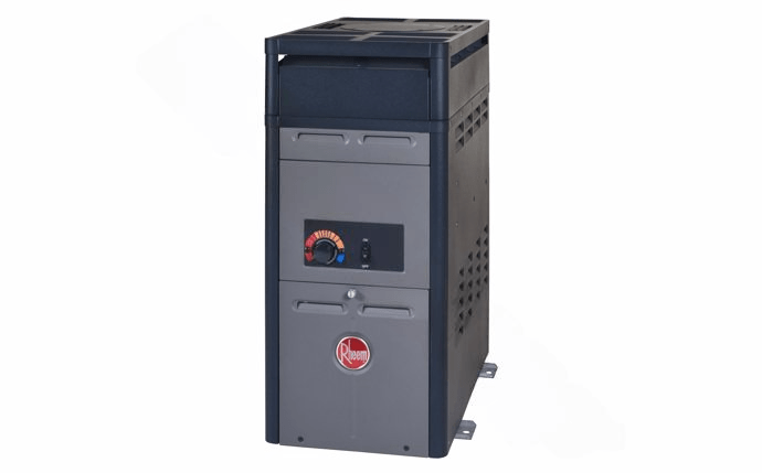 Analog Above Ground Natural Gas Heater with Electric Ignition 105K BTU - AquaDoc