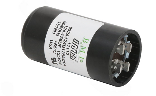 Super-Pro Start Capacitor 124-156 MFD 125V 11112