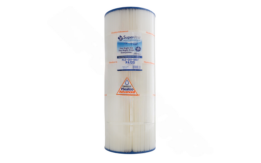 SUPER-PRO 120 SqFt Replacement Filter Cartridge – Front View