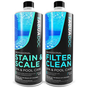 Spa Filter Clean & Stain and Scale Combo
