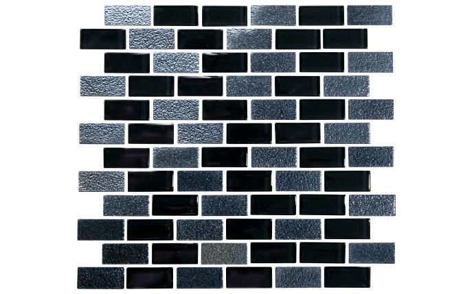 Splendor Black Iridescent Glass Tile for Pools & Spas – Elegant ...