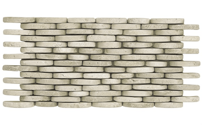 NPT 5 7/8" x 11 5/8" River Rocks Stacked Beige RVK - BEIGE STK - AquaDoc