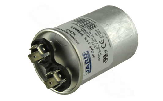 Super-Pro 30 MFD 370V Round Run Capacitor for reliable power delivery