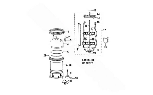 Super-Pro O-413-9 CFT/CFR Lid O-Ring for pool and spa equipment