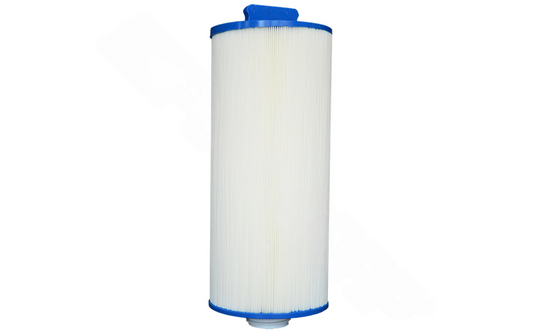 High-efficiency pool and spa filter cartridge, front view