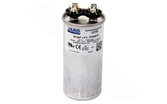 Super-Pro 50 MFD 370V Round Run Capacitor