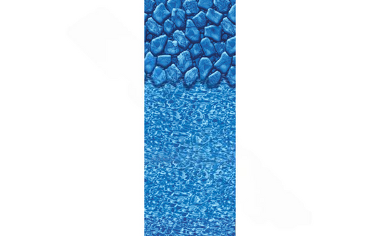 Swimline LI1848BSO20 Round Overlap Above Ground Pool Liner in Boulder Swirl