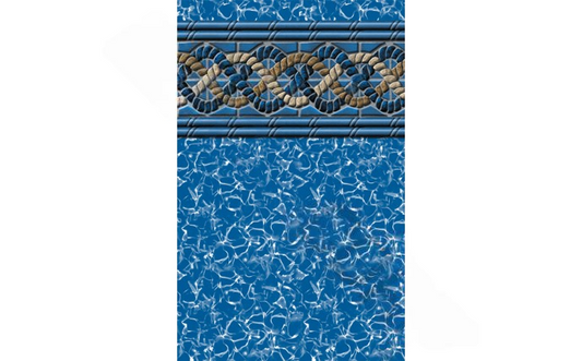 Swimline 15' x 30' Oval Mystri Gold 52" Unibead Liner for above ground pools