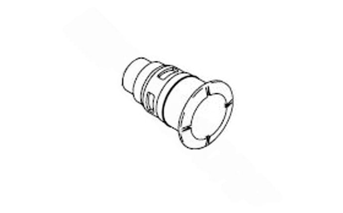 Waterway™ 215-1087 32mm Gray Poly Gunite Spa Jet Wall Fitting


