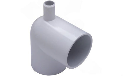 Waterway 411-9170 2" S x 2" S 90 Degree Elbow with 3/4" SB Port


