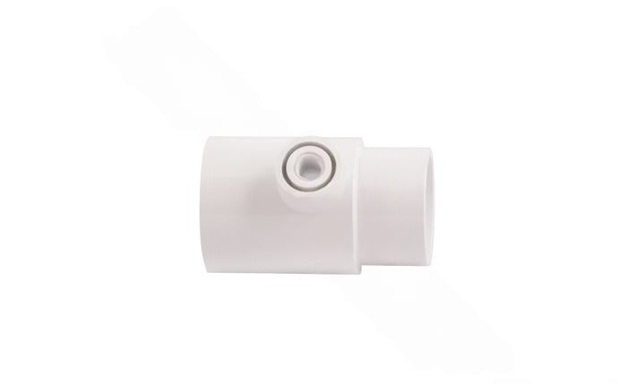 Waterway 413-2180 2" SPG x 2" S x 3/8" Air Bleed Tee


