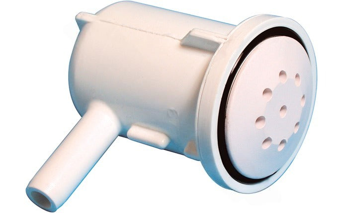 Waterway 670-2300 3/8" B 90 Degree White Top-Flo Air Injector


