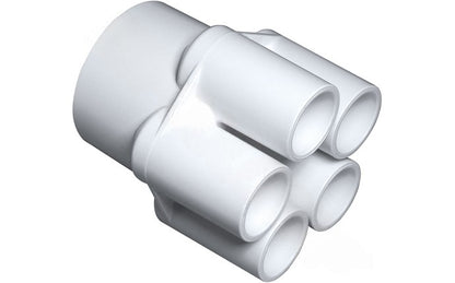 Waterway 672-4400 2" S x (5) 3/4" S Ports Manifold


