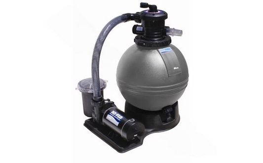 Front view of the Waterway 520-5220-3S 19" Clearwater™ Sand Filter System.