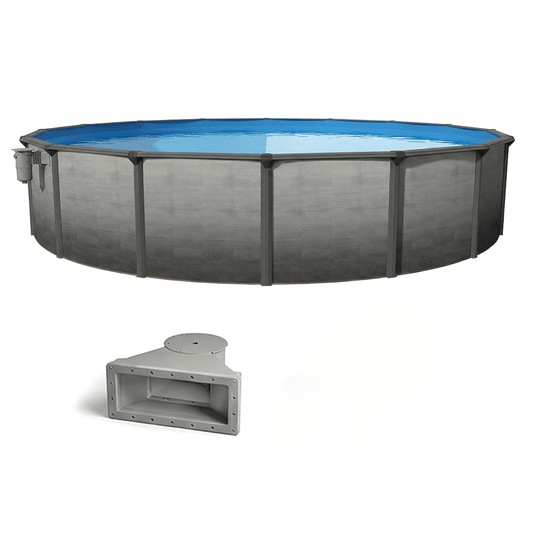 Above Ground Pool Kit 15'X52" Coventry Onyx / Soho with skimmer - AquaDoc - AquaDoc -  - 