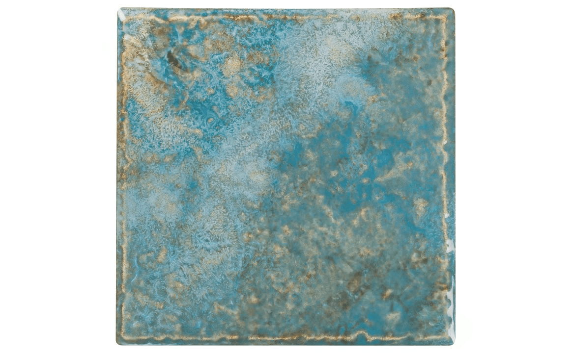 Baroque Turquoise Glossy Tile for Pools and Spas – AquaDoc