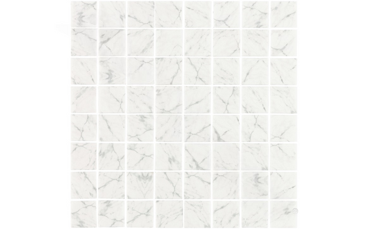 Full view of Beach Entry Marble pool tile