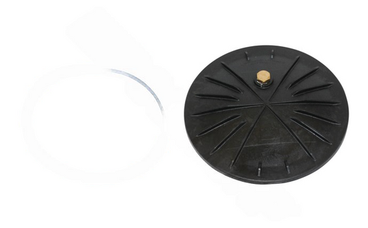 Close-up view of the Q360 valve lid and O-ring
