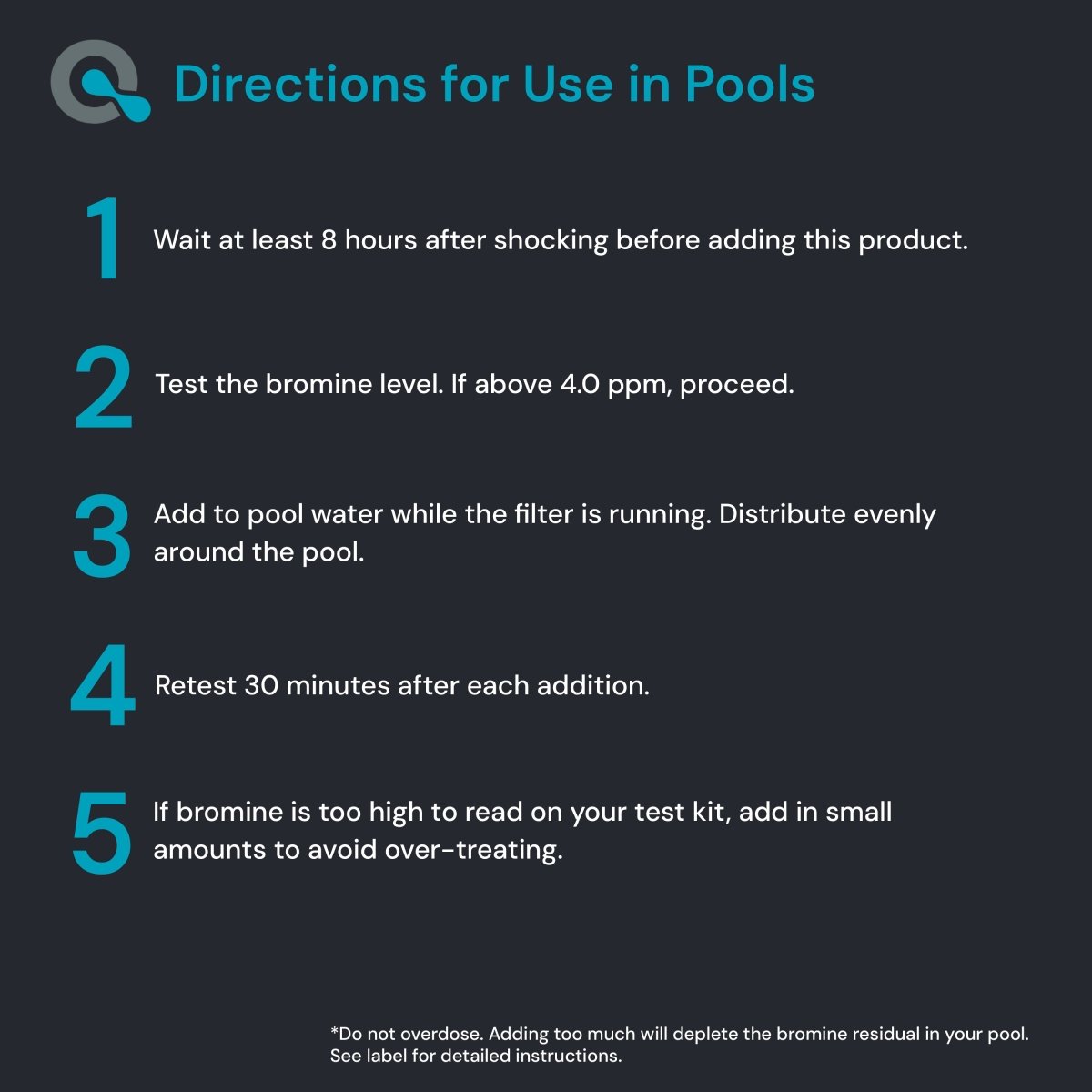 Bromine Neutralizer for Pool & Spa - AquaDoc - AquaDoc -  - 