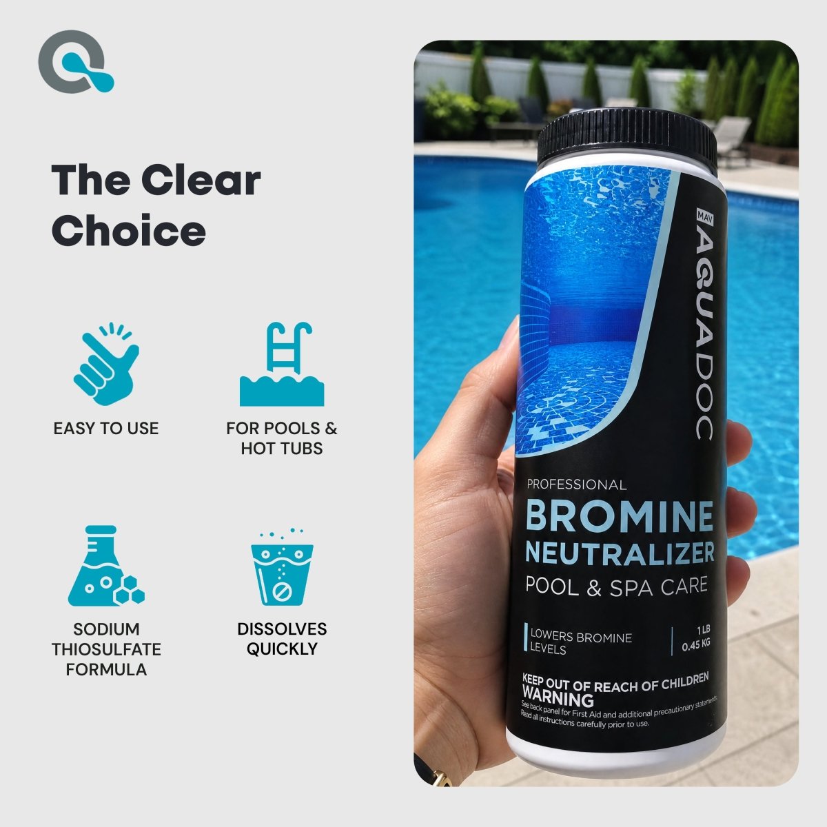 Bromine Neutralizer for Pool & Spa - AquaDoc - AquaDoc -  - 