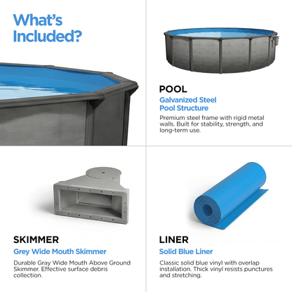 Classic Above Ground Pool - AquaDoc - AquaDoc - 850082366330 - 