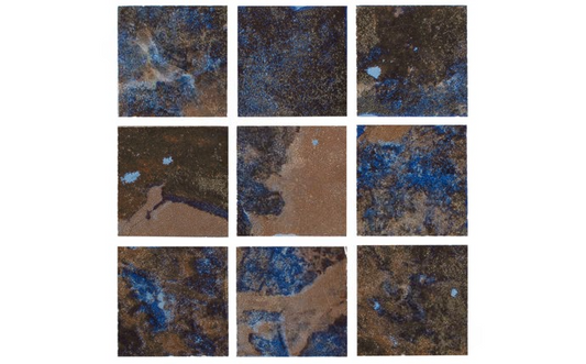 Close-up of rustic texture and color details