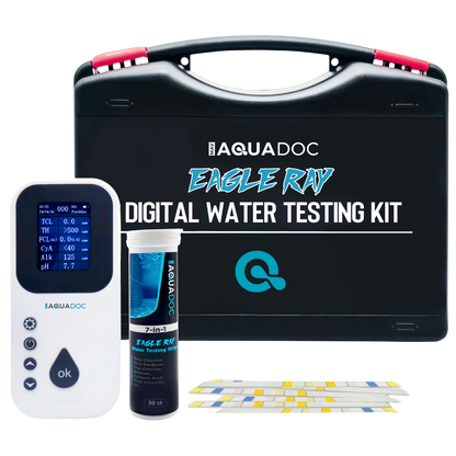 Eagle Ray Digital Tester providing fast and accurate water quality readings