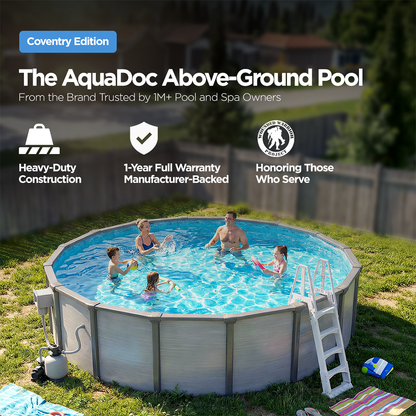 Elite Above Ground Pool - AquaDoc - AquaDoc - 850082366217 - 
