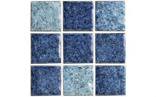 NPT Fiji Sky Blue Glossy Tile front view