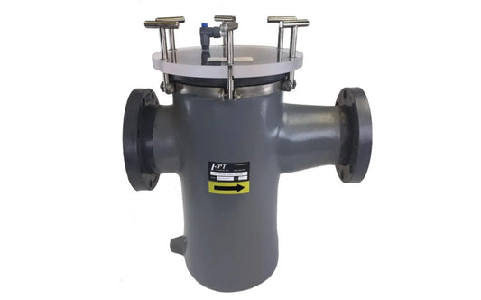 Full view of Fluidtrol RSW reducing basket strainer