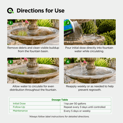 Fountain Algaecide - AquaDoc - AquaDoc - 850082366620 -