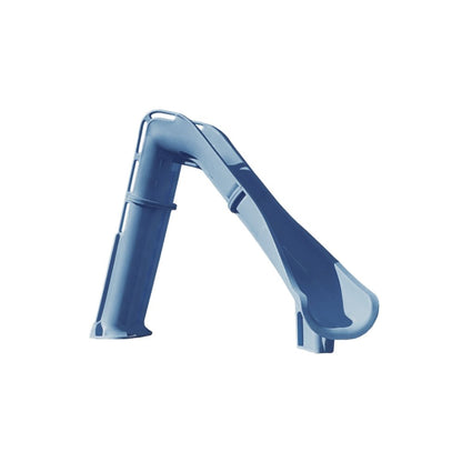 Global Pool Products GPPS - BAX7 - BQ - R Blue Quartz Bad Axe X7 Right Turn Pool Slide - AquaDoc - Global Pool Products - 810092118596 - 