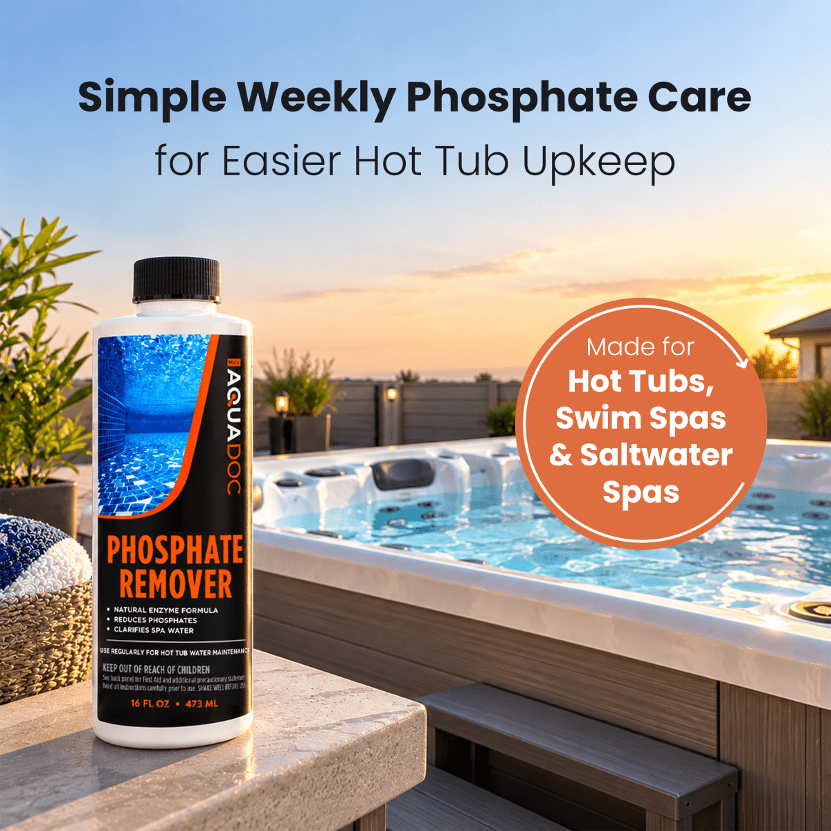 Hot Tub Phosphate Remover - AquaDoc - AquaDoc -  -