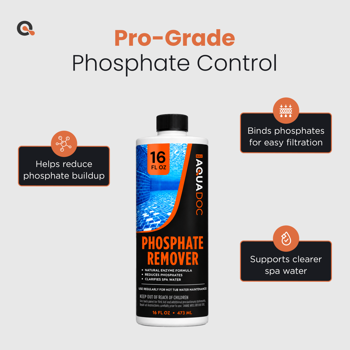 Hot Tub Phosphate Remover - AquaDoc - AquaDoc -  -