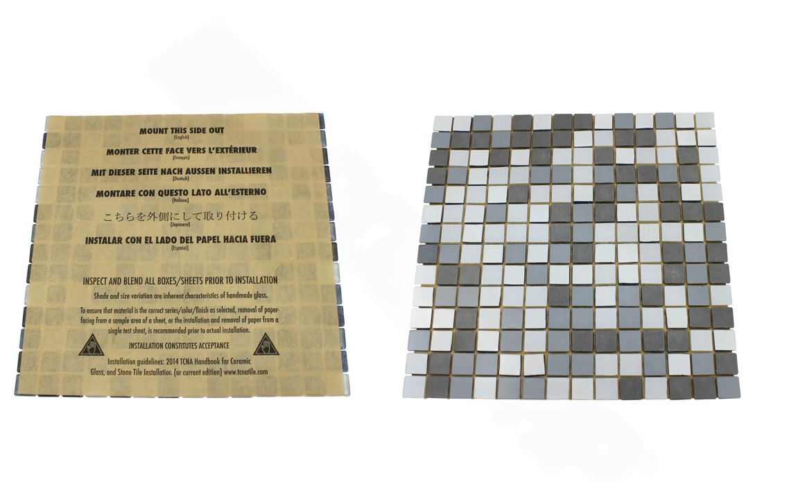 Close-up of NPT Ibiza Moonstone Tile for Pool Walls and Floors