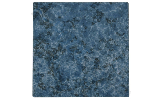 Front view of Inaka Blue 6x6 glossy tile