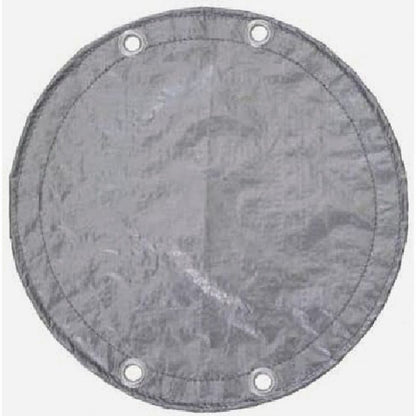GPC Winter Covers COVER ROUND 28' SILVER/BLACK 1232ASBL - AquaDoc