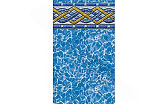 Luvari liner designed for 52-inch above-ground pool walls