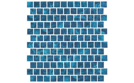 Close-up of NPT Mini Koyn Indigo Tile texture