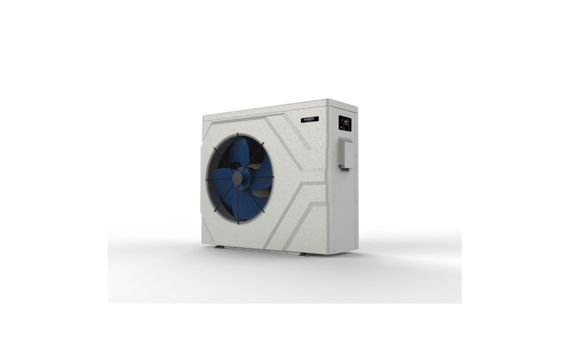 Front view of Moov Inverter 65K BTU heat pump