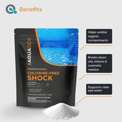 Non Chlorine Hot Tub Shock - 5 lb - AquaDoc - AquaDoc - 850082366101 - 