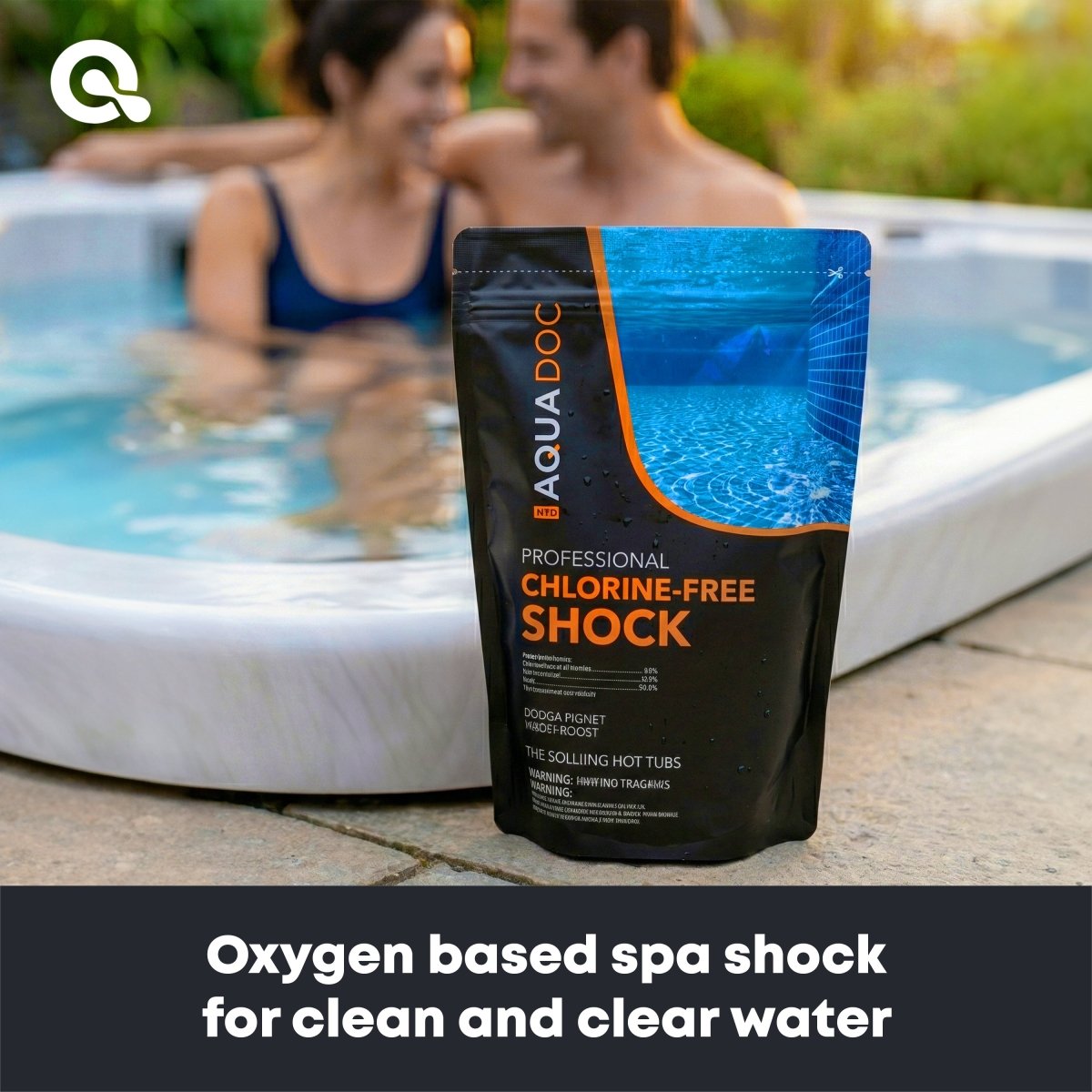 Non Chlorine Hot Tub Shock - 5 lb - AquaDoc - AquaDoc - 850082366101 - 