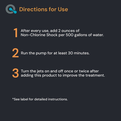 Non Chlorine Hot Tub Shock - 5 lb - AquaDoc - AquaDoc - 850082366101 - 