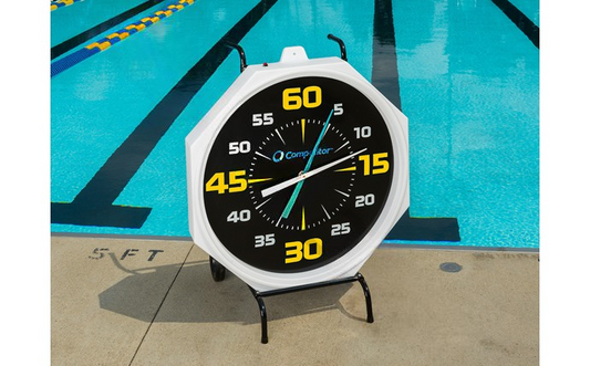 Front view of Competitor® 31" pace clock