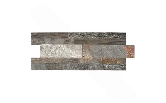 Durable Rockwood Rustic Bark tile for pool installations