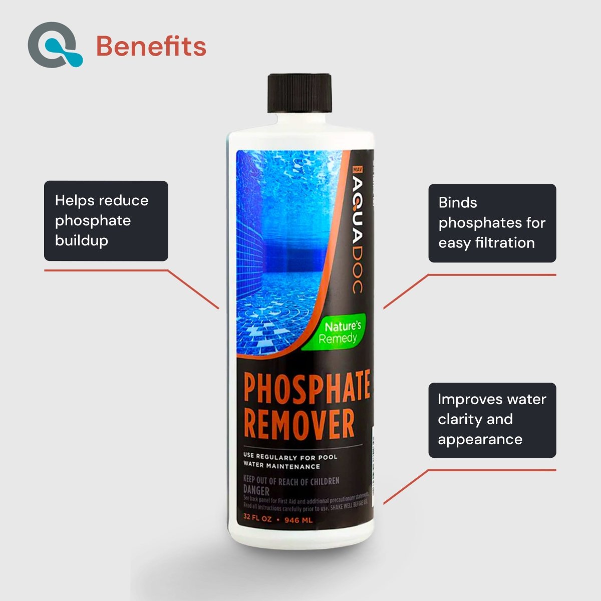 Pool Phosphate Remover - AquaDoc - AquaDoc -  - 