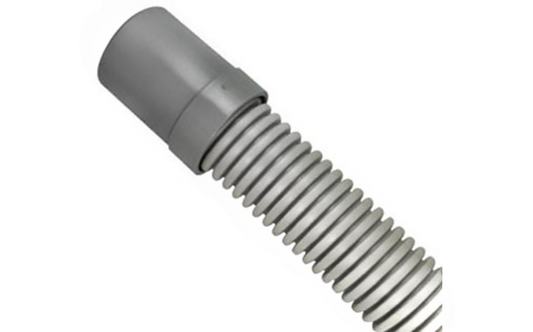 Close-up of PoolStyle PS484 leader hose.